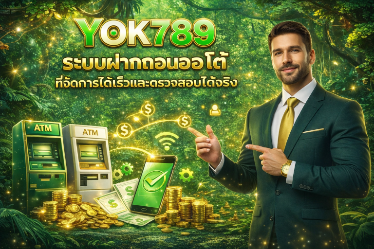 ระบบฝากถอนออโต้ YOK789 ที่จัดการได้เร็ว